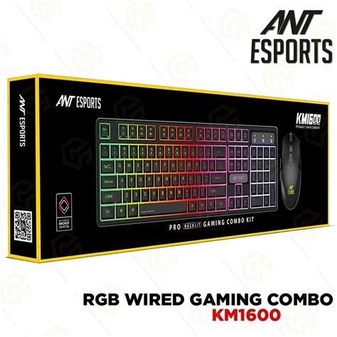 ant esports km1600|Ant Esports Gaming Keyboard And Mouse Combo Ant Esports .
